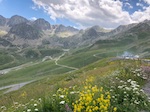 High above tree line in Andorra in the Pyrenees Photo from Susan's Story, Europe 2018, High above tree line in Andorra in the Pyrenees