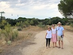 us in Casa de Campo in Madrid Photo from Susan's Story, Europe 2018, us in Casa de Campo in Madrid