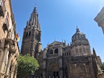 The cathedral in the old part of Toledo, Spain Photo from Susan's Story, Europe 2018, The cathedral in the old part of Toledo, Spain
