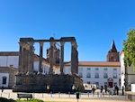 The square in Evora, Portugal Photo from Susan's Story, Europe 2018, The square in Evora, Portugal