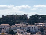 A view of the castle on one of Lisbon's seven hills Photo from Susan's Story, Europe 2018, A view of the castle on one of Lisbon's seven hills