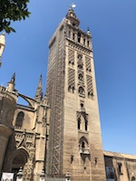 The Moorish bell tower of the beautiful cathedral in Seville, Spain Susan's Story,