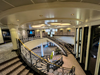 The Grand Staircase on Oceania Marina Photo from Susan's Story, The Grand Staircase on Oceania Marina
