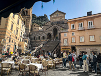 The main square in Amalfi Photo from Susan's Story, the main square in Amalfi