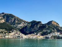 Amalfi as we sail away Photo from Susan's Story, Amalfi as we sail away