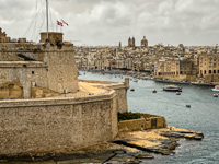The other side of the harbor from Valletta Susan's Story, The other side of the harbor from Valletta