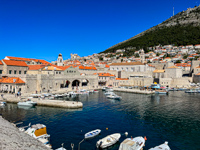 A view of old town Dubrovnik from the city walls Photo from Susan's Story, A view of old town Dubrovnik from the city walls