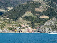 Vernazza from our ferry back to Monterosso Susan's Story, Vernazza from our ferry back to Monterosso