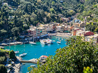 Portofino from the castle Susan's Story, Portofino from the castle