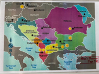 A political map of the Balkans Photo from Susan's Story, A political map of the Balkans