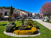 The park in Ohrid on the lake Susan's Story, The park in Ohrid on the lake