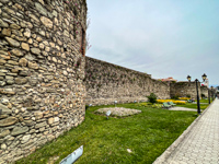 The wall to the old city of Elbasan Photo from Susan's Story, The wall to the old city of Elbasan