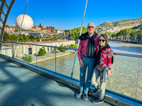 Susan and Hugh Barrow in Tblisi, Georgia Susan's Story, Susan and Hugh Barrow in Tblisi, Georgia