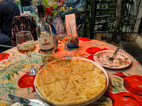 Our Khachapuri and wine in Tblisi, Georgia Susan's Story, Our Khachapuri and wine in Tblisi, Georgia
