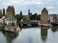 the river surrounding the old town of Strasbourg Photo from Susan's Story, the river surrounding the old town of Strasbourg