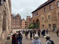the courtyard in Sloss Heidelberg Photo from Susan's Story, the courtyard in Sloss Heidelberg