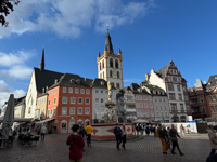 the square in Trier Photo from Susan's Story, the square in Trier