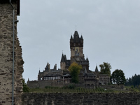 the castle on a hill overlooking Cochem Photo from Susan's Story, the castle on a hill overlooking Cochem