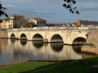 Tiberius Bridge in Rimini Susan's Story, Tiberius Bridge in Rimini