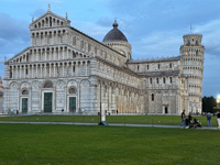 the Piazza dei Miracoli with the leaning tower Susan's Story, tthe Piazza dei Miracoli with the leaning tower