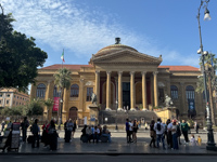 the opera house in Palermo, Italy Photo from Susan's Story, the opera house in Palermo, Italy