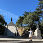 Napoleon Bonaparte statue in Ajaccio Photo from Susan's Story, Napoleon Bonaparte statue in Ajaccio