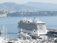 Oceania Marina at dock in Monaco Susan's Story, Oceania Marina at dock in Monaco