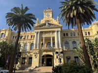 town hall in Malaga, Spain Susan's Story, town hall in Malaga, Spain