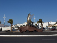 a monument in Arrecife Photo from Susan's Story, a monument in Arrecife