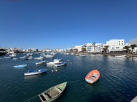 a small boat harbor in Arrecife Susan's Story, a small boat harbor in Arrecife