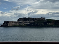 a view of one of the forts as we sailed in Photo from Susan's Story, a view of one of the forts as we sailed in