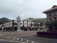 downtown Mahe Photo from Susan's Story, downtown Mahe