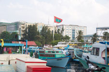 the busy port of Male Maldives Photo from Susan's Story, the busy port of Male Maldives