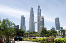 the skyline of Kuala Lumpur Photo from Susan's Story,  the skyline of Kuala Lumpur