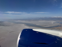 view outside my plane window. We are travelling again! Photo from Susan's Story,