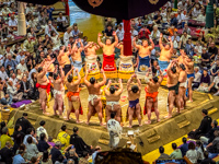 Sumo Tournament Photo from Susan's Story, Sumo Tournament