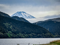 Mt Fuji from Lake Ashi Susan's Story, Mt Fuji from Lake Ashi