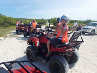 Me on my ATV on Grand Turk Island Photo from Susan's Story, me on my ATV on Grand Turk Island