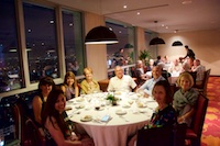 Our group at the farewell dinner Photo from Susan's Story, Our group at the farewell dinner