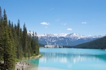 Chateau Lake Louise from across the Lake Photo from Susan's Story, Chateau Lake Louise from across the Lake
