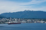 The view sailing out of Vancouver harbor to start our cruise Photo from Susan's Story, The view sailing out of Vancouver harbor to start our cruise
