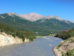 The beautiful Nenana River Canyon adjoining Denali National Park Photo from Susan's Story, The beautiful Nenana River Canyon adjoining Denali National Park