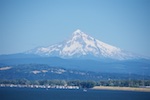 The show covered mountains between Portland and Bend, OR Photo from Susan's Story, The show covered mountains between Portland and Bend, OR