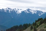A view from the visitor Center at Hurricane Ridge in Olympic National Park, Washington Susan's Story, A view from the visitor Center at Hurricane Ridge in Olympic National Park, Washington