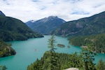 A beautiful lake we saw on the North Cascades Scenic Parkway in Washington Photo from Susan's Story, A beautiful lake we saw on the North Cascades Scenic Parkway in Washington