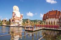 Susan's Story, Part of one of the temples we visited on Koh Samui, Thailand, April 11, 2017