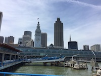Photo from Susan's Story, San Francisoc from the ferry in the harbor
