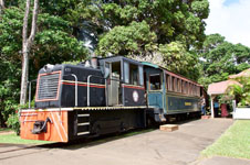 The train at the Wilcox Plantation Photo from Susan's Story, The train at the Wilcox Plantation