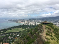 The view from the top of Diamond Head Photo from Susan's Story, The view from the top of Diamond Head