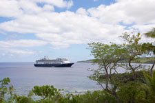 The MS Amsterdam off of Niue Susan's Story, The MS Amsterdam off of Niue